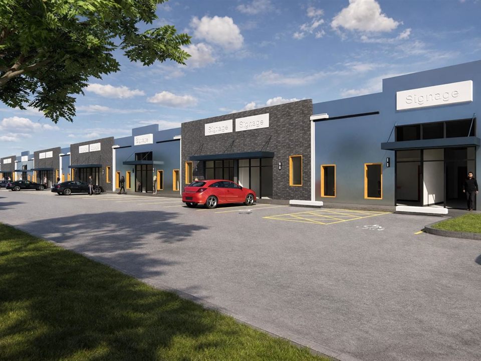 Tulsa Airport Industrial Warehouses, Tulsa, OK (rendering)